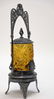 19c Pairpoint Victorian Pickle Castor Amber Glass - 3