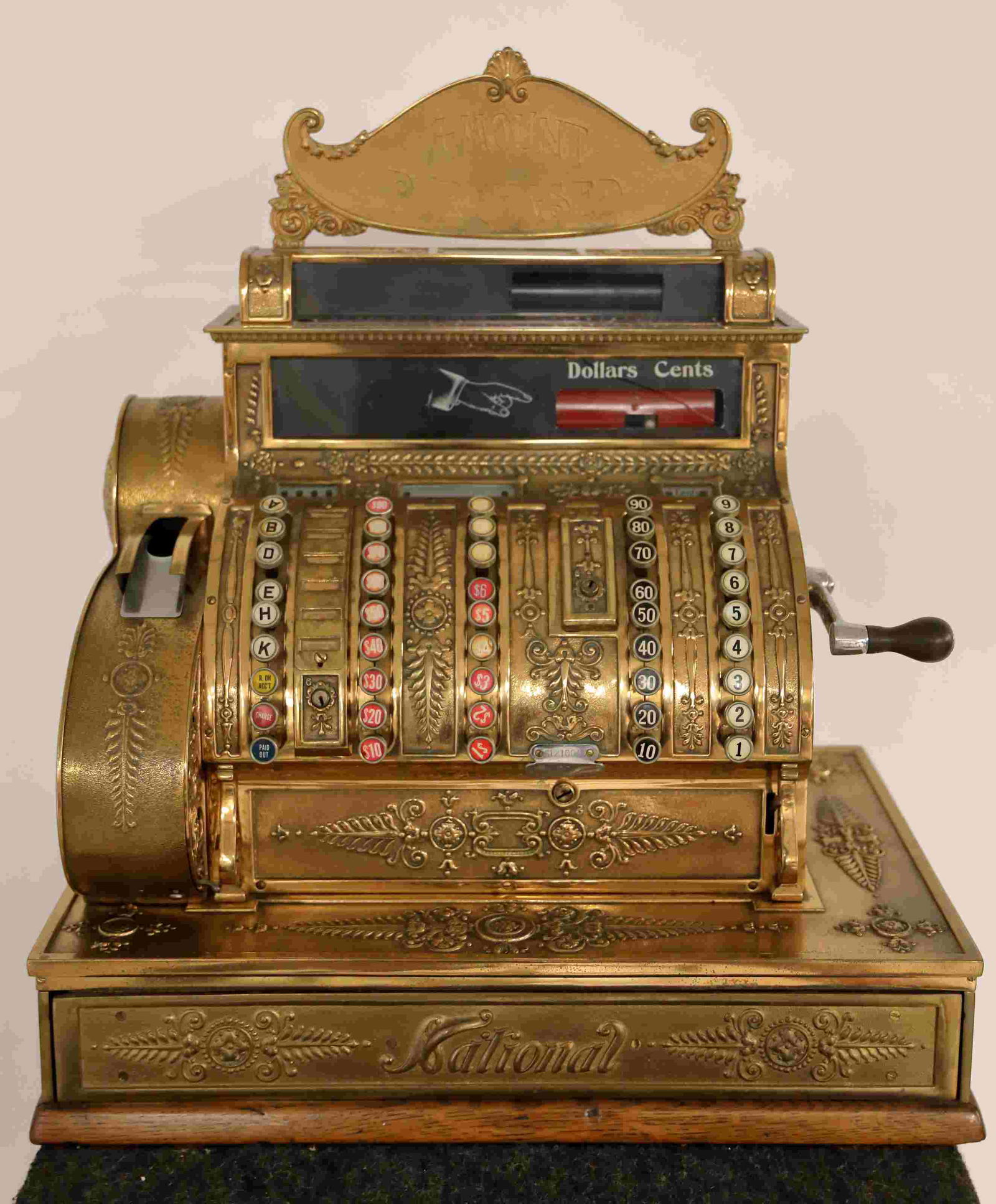 Antique National Cash Register, Model 79 (1 of 6)