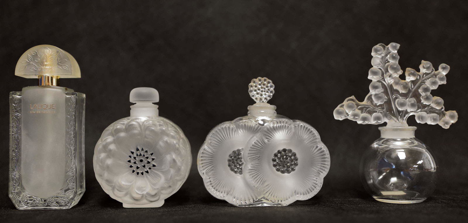 (4) Lalique France Perfume Bottles (1 of 7)