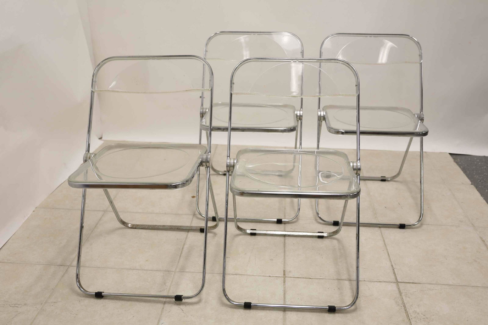 (4) Castelli Plia Chairs by Giancarlo Piretti (1 of 6)