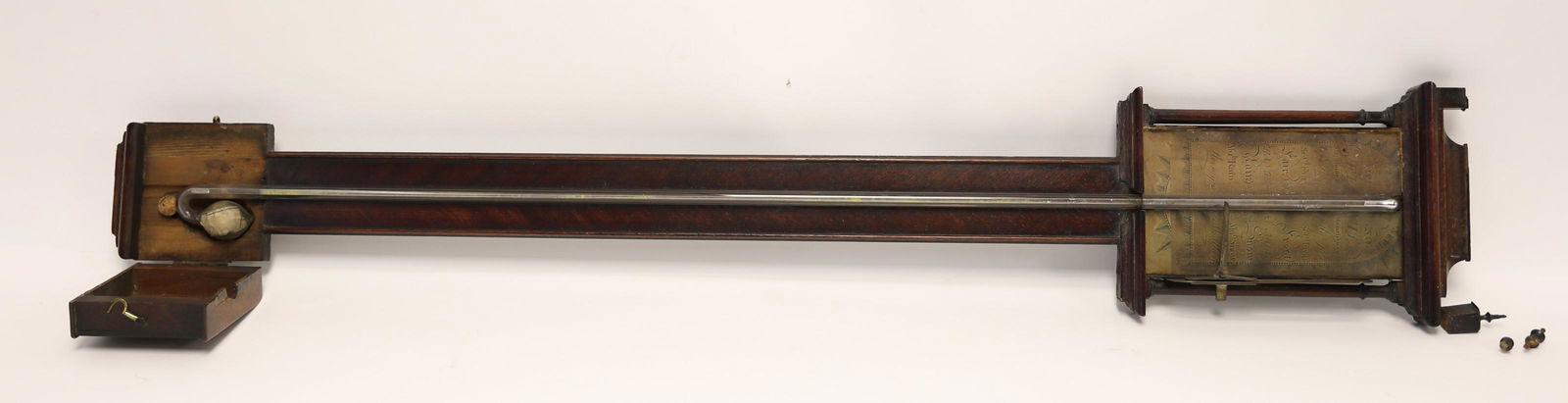 18c Joseph Pastorelli, English Stick Barometer (1 of 7)