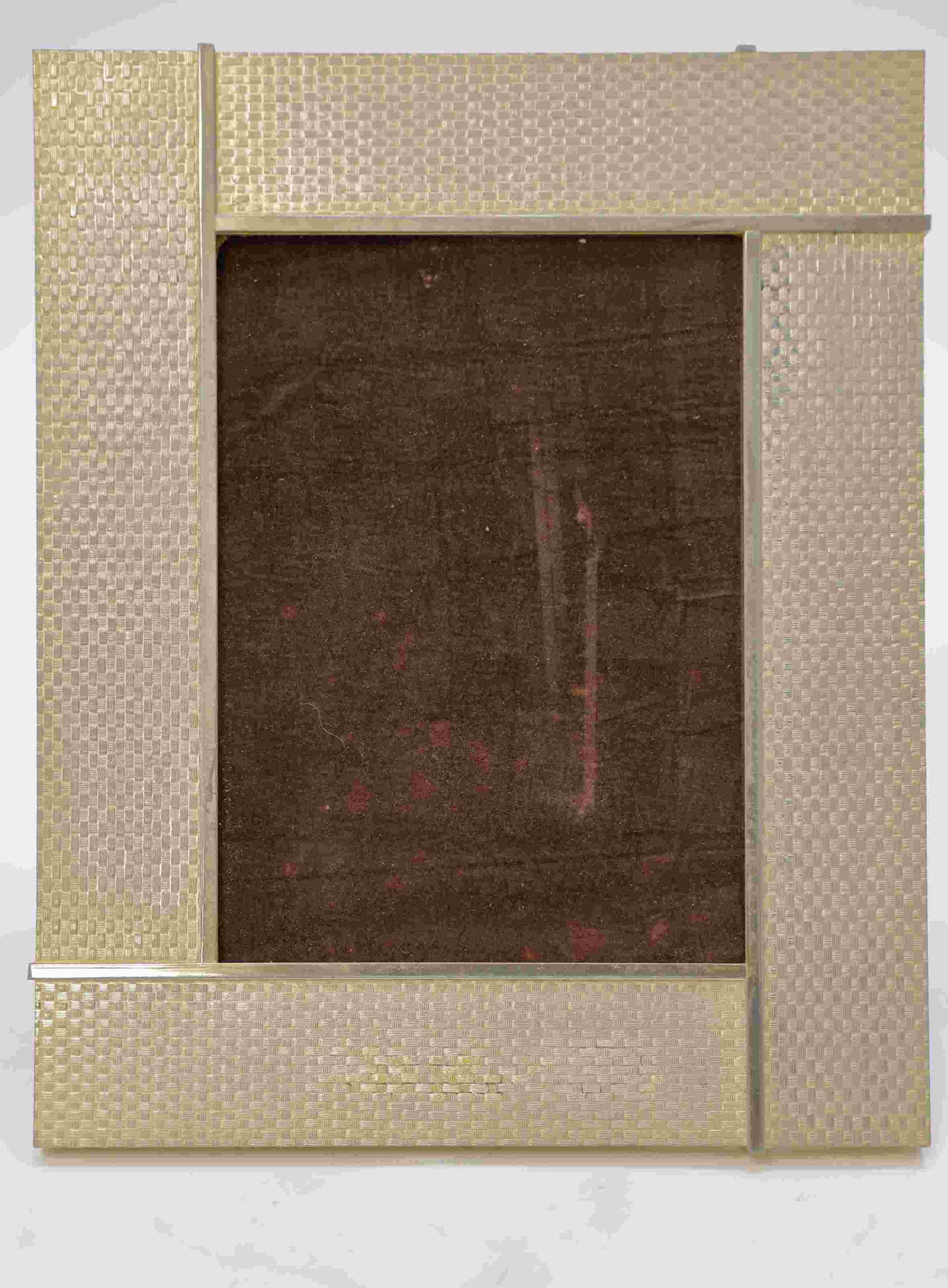 Vintage Cartier Picture Frame w/ Woven Gold Finish (1 of 5)