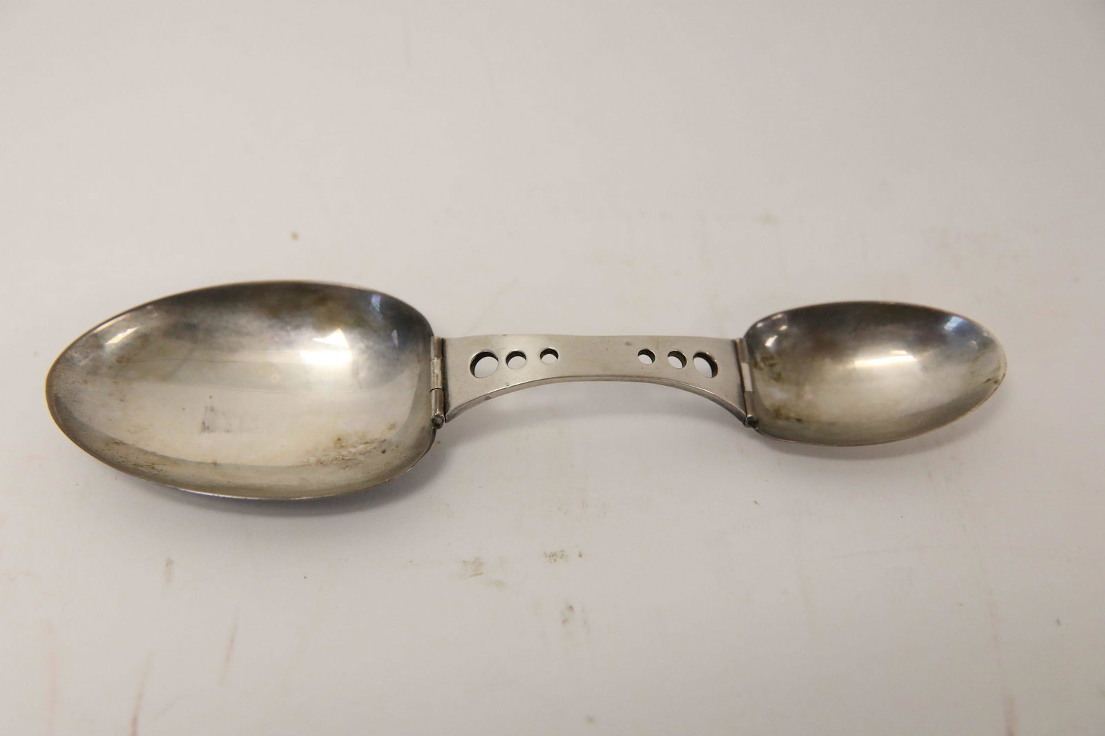 Antique Gorham Sterling Folding Medical Spoon (1 of 3)