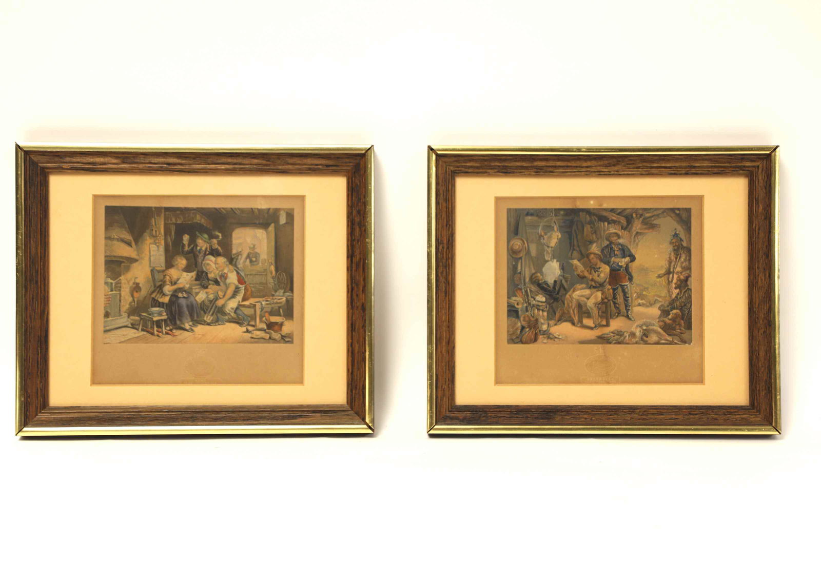 Pr 19thC George Baxter (English, 1804-1867) Prints (1 of 20)