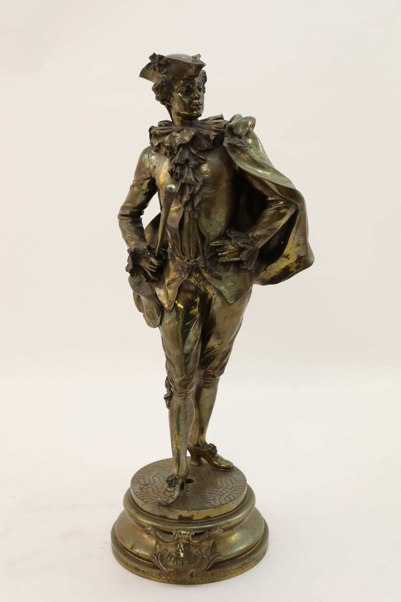 Marcel Debut 1865-1933 Tiffany Bronze "Au Chateau" (1 of 18)