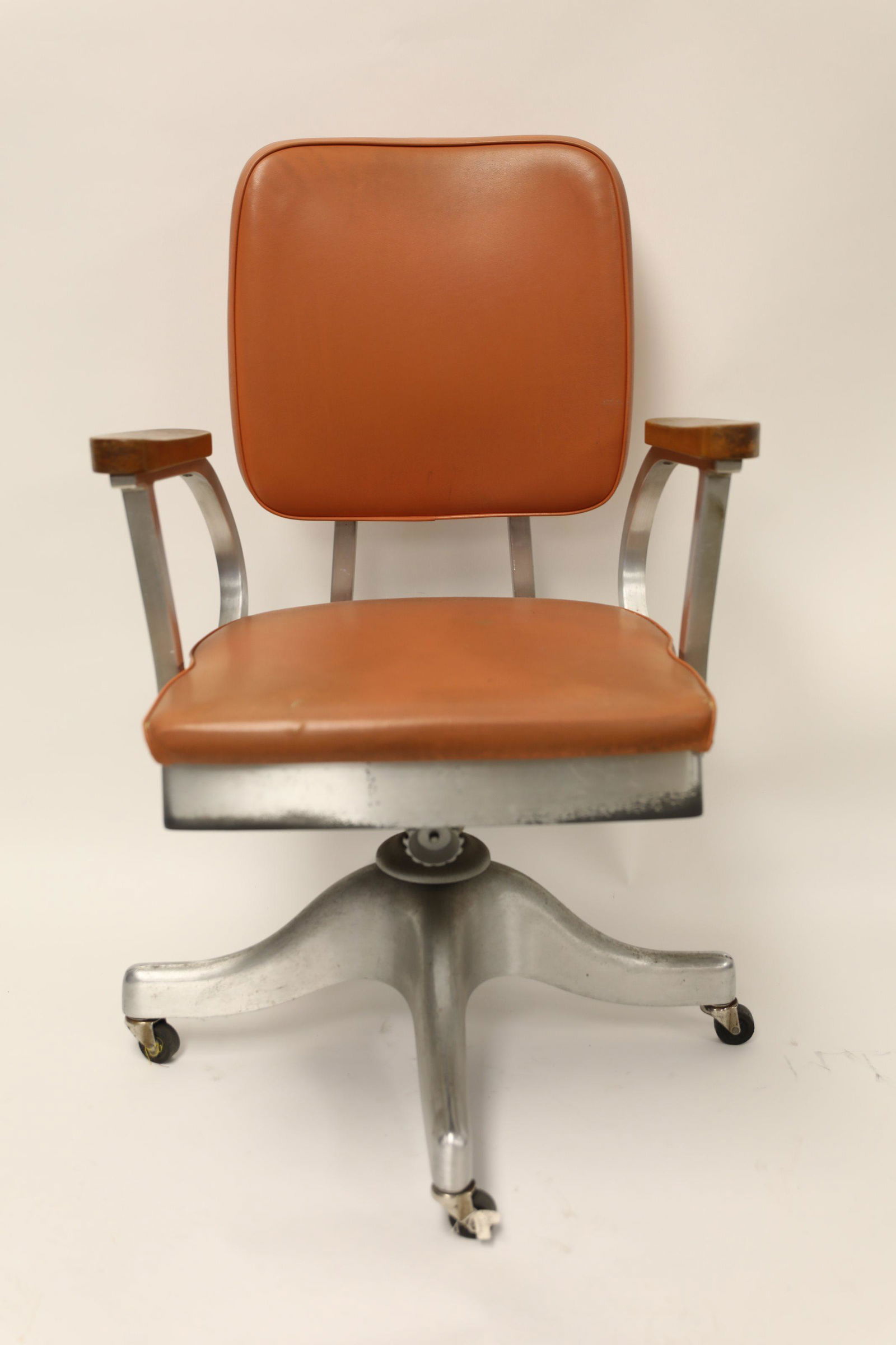 MCM Industrial Aluminum Rolling Office Chair (1 of 7)
