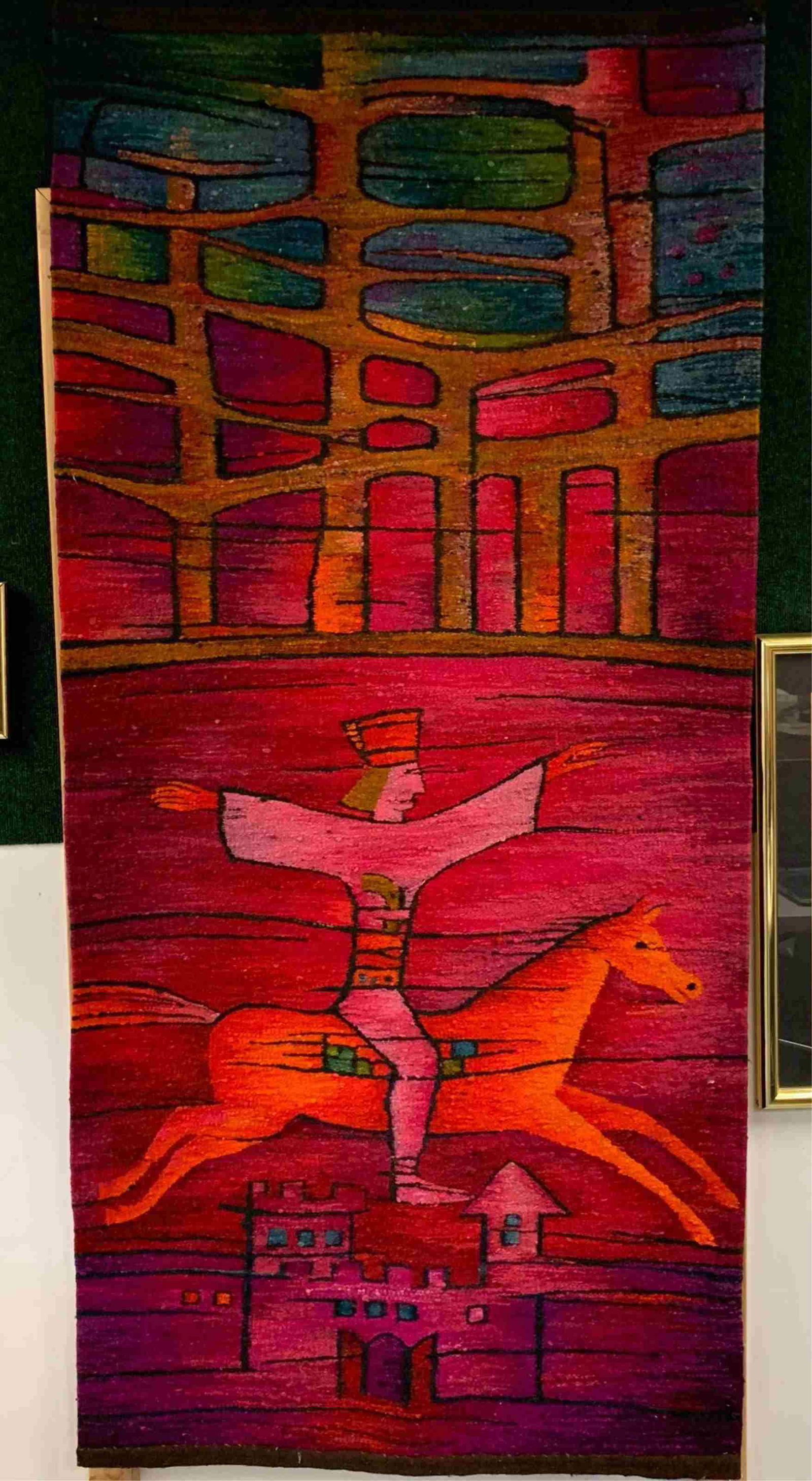 MCM Cepelia Polish Hand Woven Kilim Rug (1 of 7)