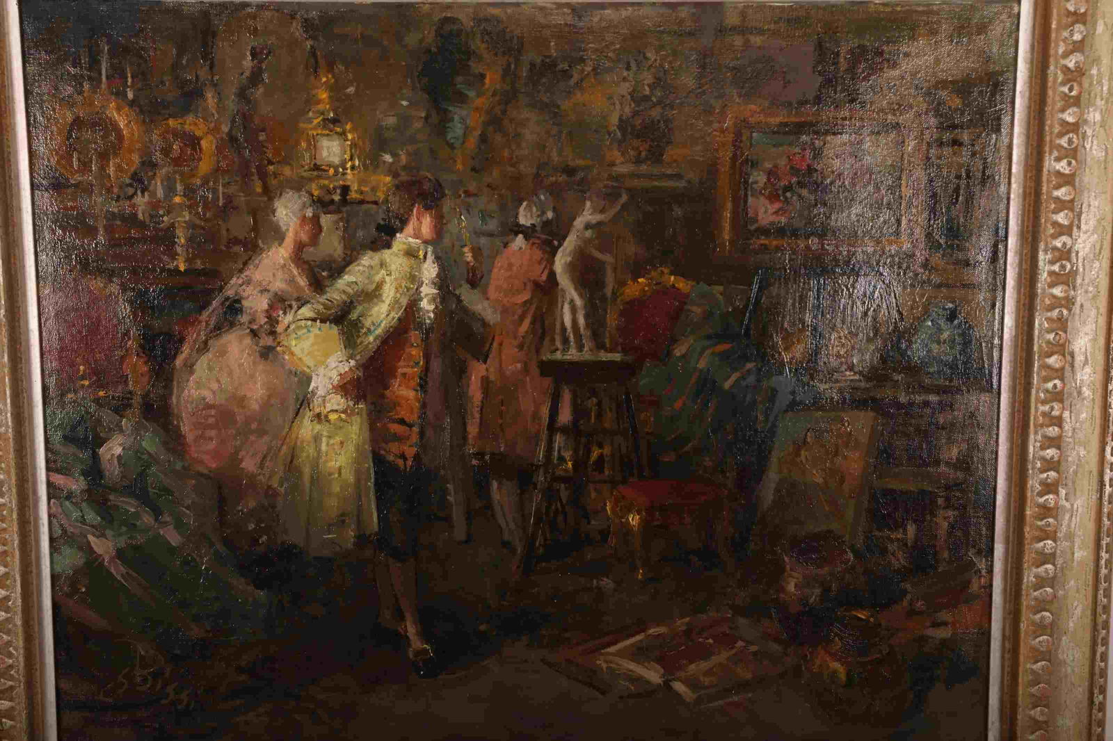 Cirno Sergio Bissi (Italian,1902-1987)Oil Painting (1 of 8)