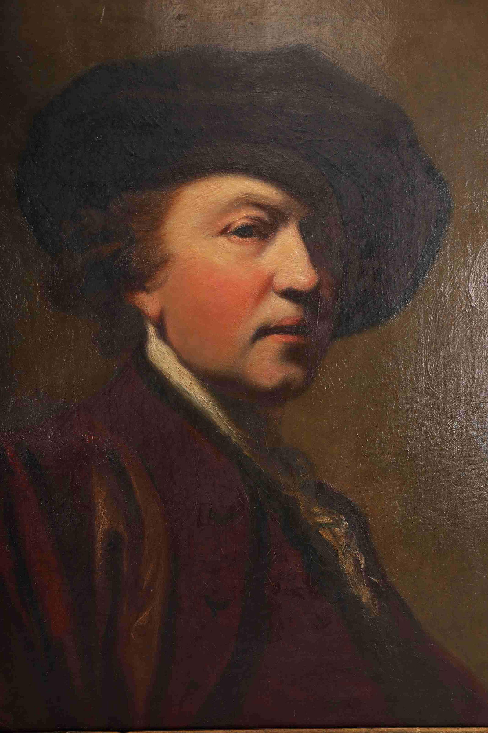 Antique Hubert Robert Portrait of Man Oil onCanvas (1 of 11)