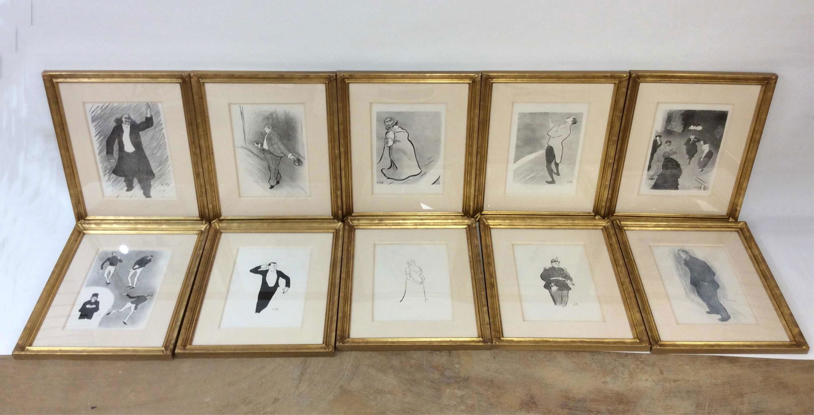 10 HenriGabriel Ibels Lithographs Le Cafe Concert (0121) on Jun 12