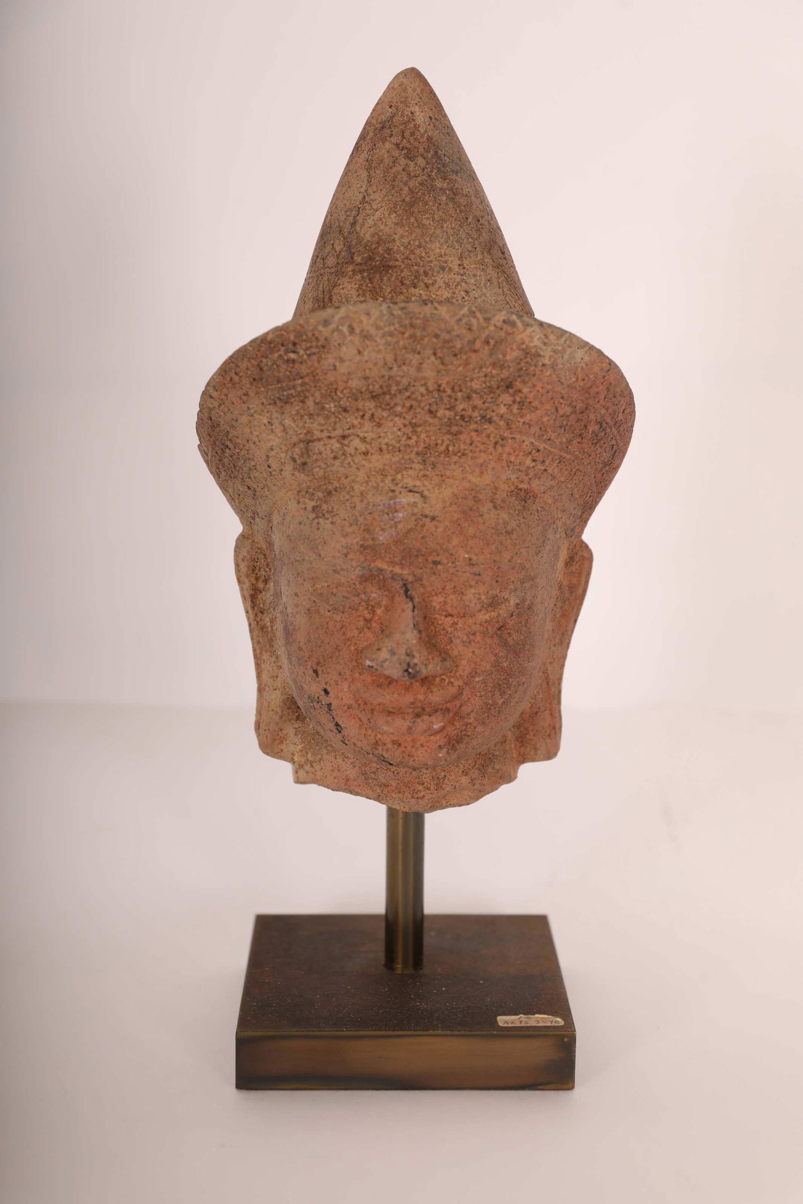 Artifact Ankgor Wat Khmer Bodhisattva Stone Head (1 of 16)