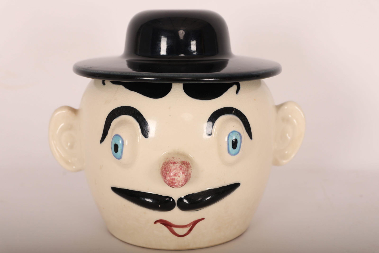 Pfaltzgraff Derby Dan "Mugsy" Ceramic Cookie Jar (1 of 12)