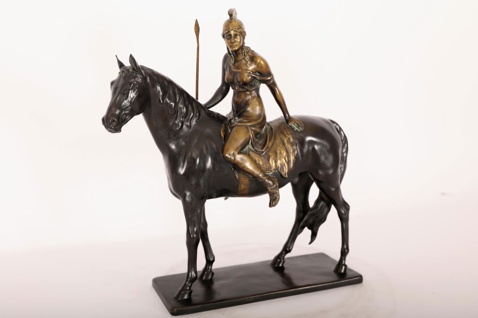 Rudolf Kaesbach (1873 1955) Bronze Statue Amazon