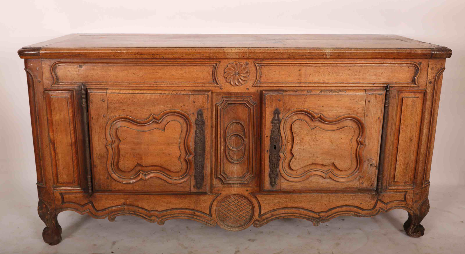 18th C. Continental Sideboard w Two Door Cabinet (1 of 12)