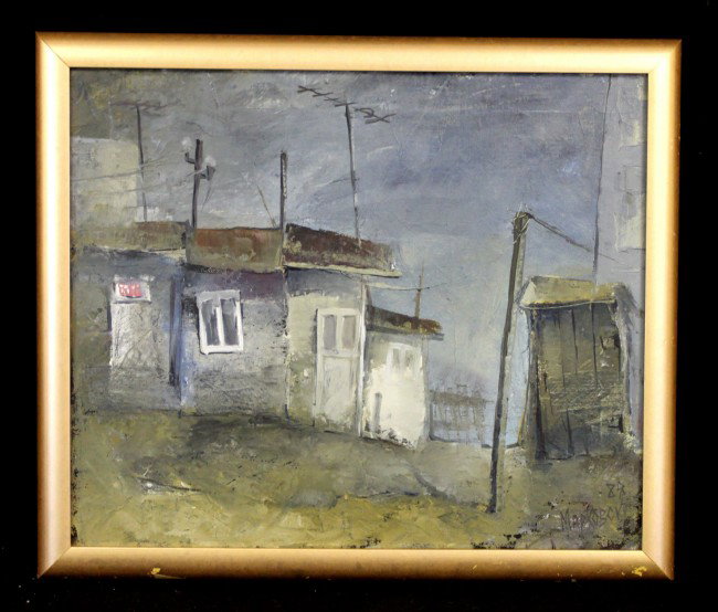 Markovsky Oil on Canvas: Russian / Ukrainian artist, Markovsky oil on canvas. Signed and dated, '88 Dimensions: 24" x 20" Style/Time Period: 20th century (1988) Artist: Markovsky