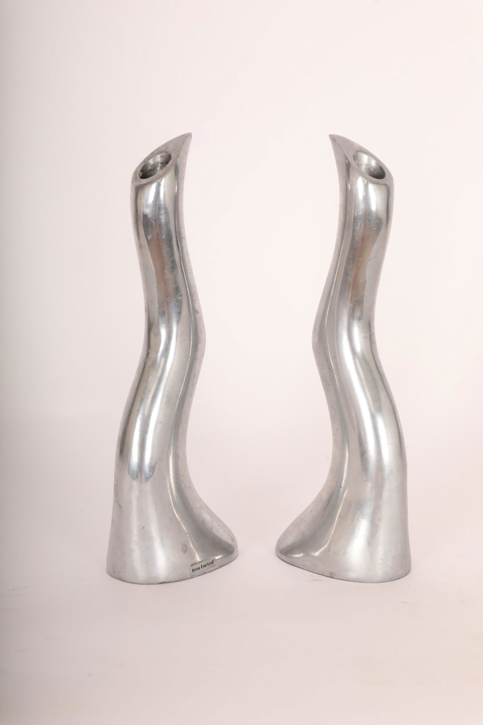 Pr MCM Aluminum Anna Everlund Candlestick Holders (1 of 8)