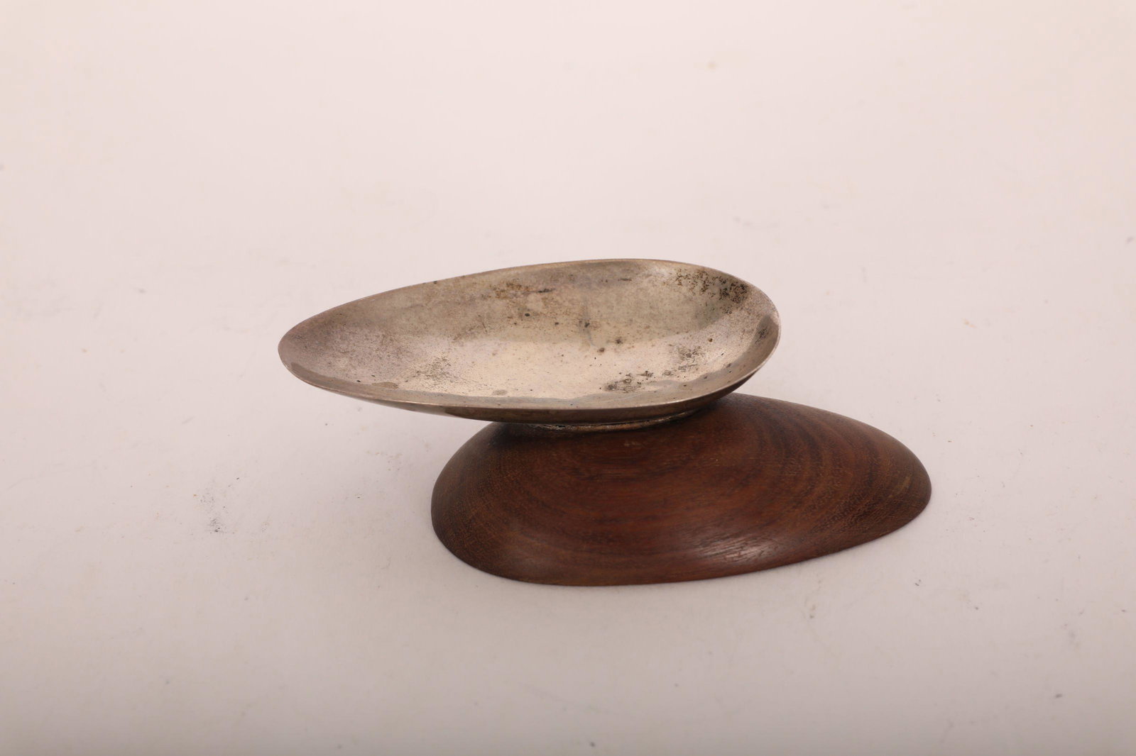 William Spratling Sterling Dish Mounted on Wood (1 of 7)