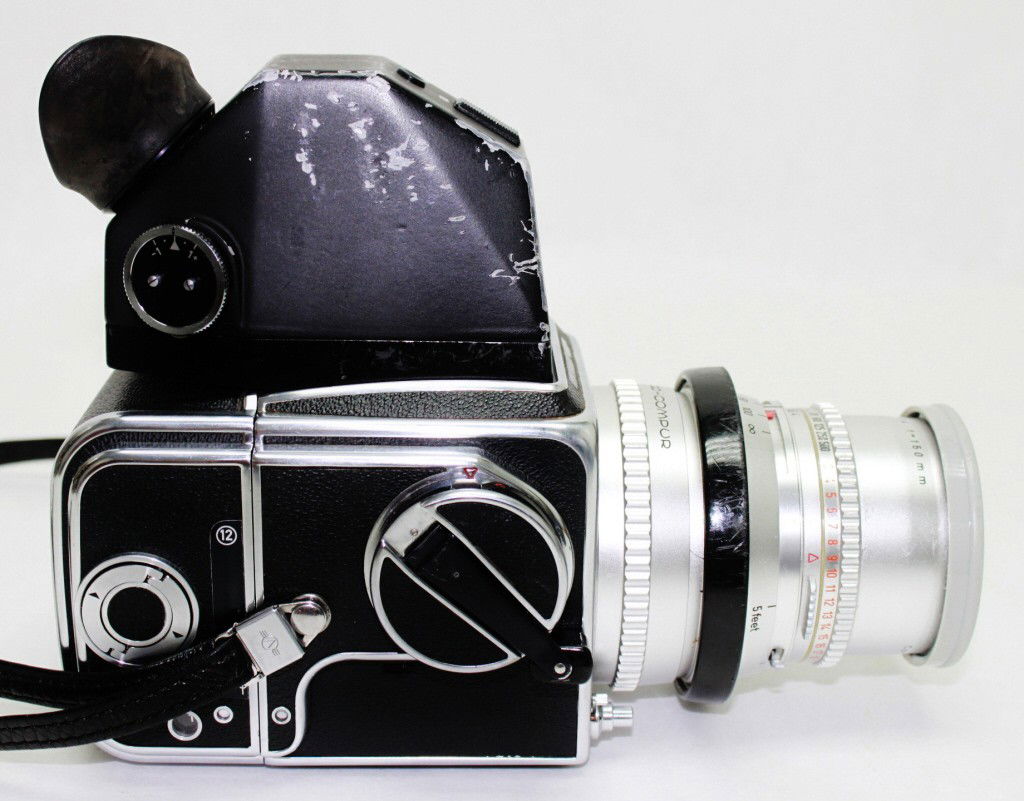 Hasselblad 500C Camera & Accesories: Well cared for Hasselblad camera kit with many accesories. Model 500C. This lot includes (2) 120 backs, (1)150mm Sonnar lens, (1) 250mm Sonnar lens, one Planar 80mm lens, (1) Hasselblad/50 prismatic l