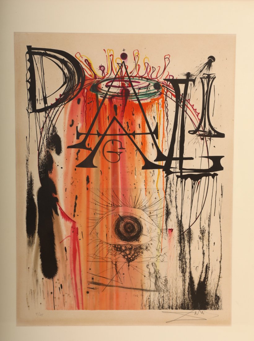 Dali Litho "Jeweler Eye" for Wally Findlay Gallery (1 of 9)
