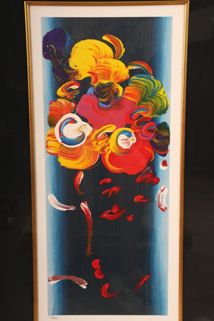 Peter Max Serigraph "Roseville Profile"83/350, '11 (1 of 10)