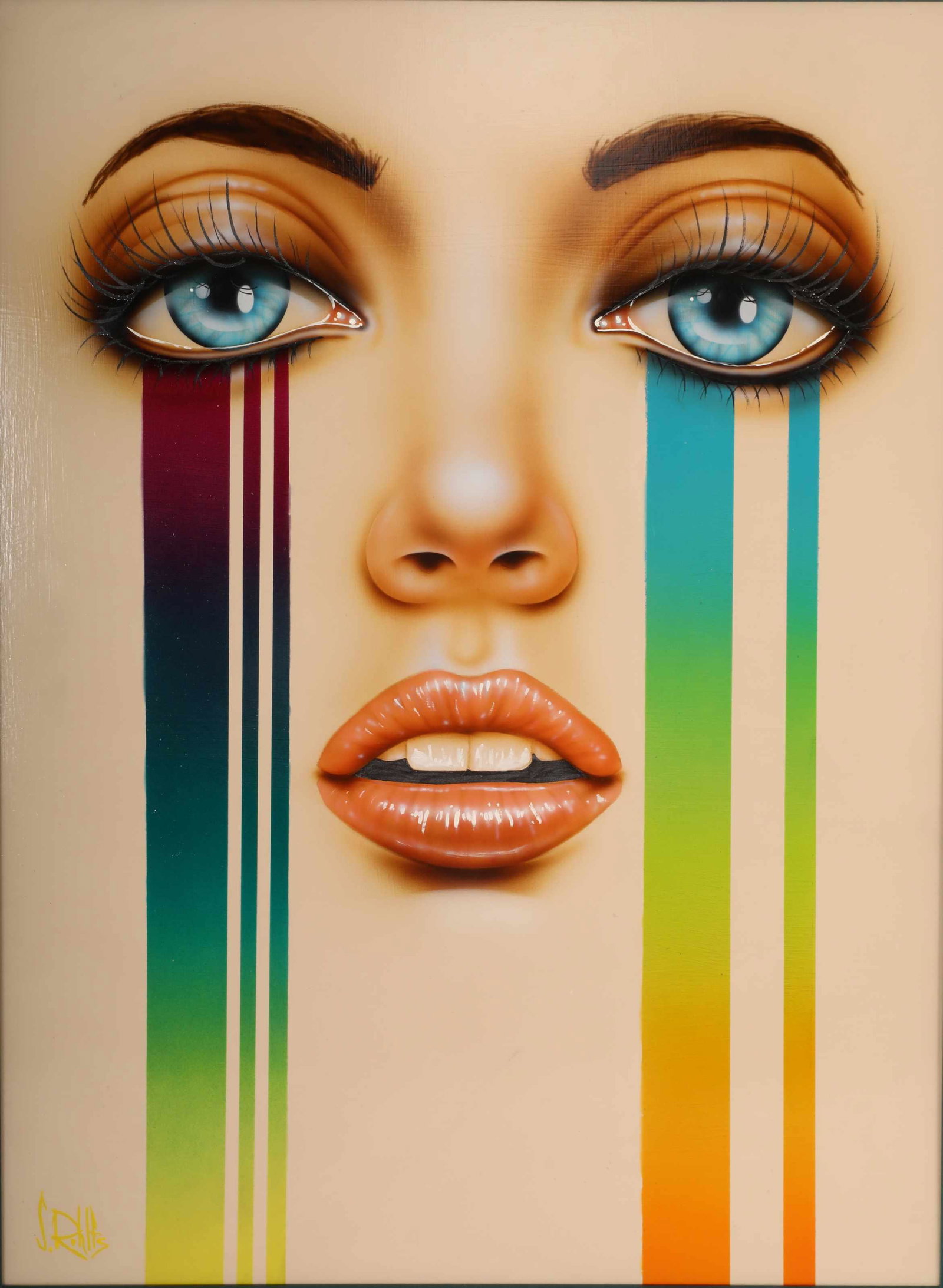 Scott Rohlfs MixedMedia Study “In The Clear", 2015 (1 of 8)