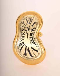 Salvador Dali Melting SoftWatch Exaequo Desk Clock