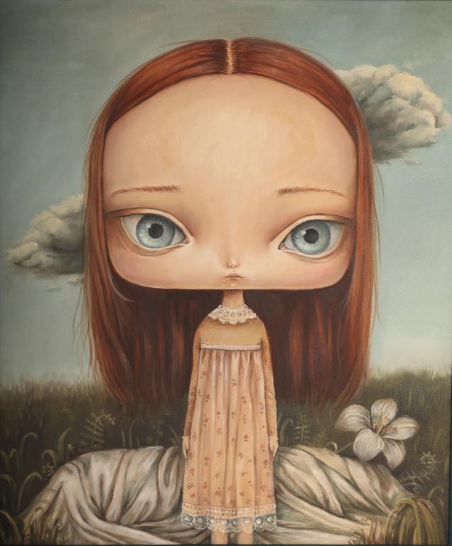 Paulina Gora Oil Painting On Canvas "The Rest" (1 of 5)