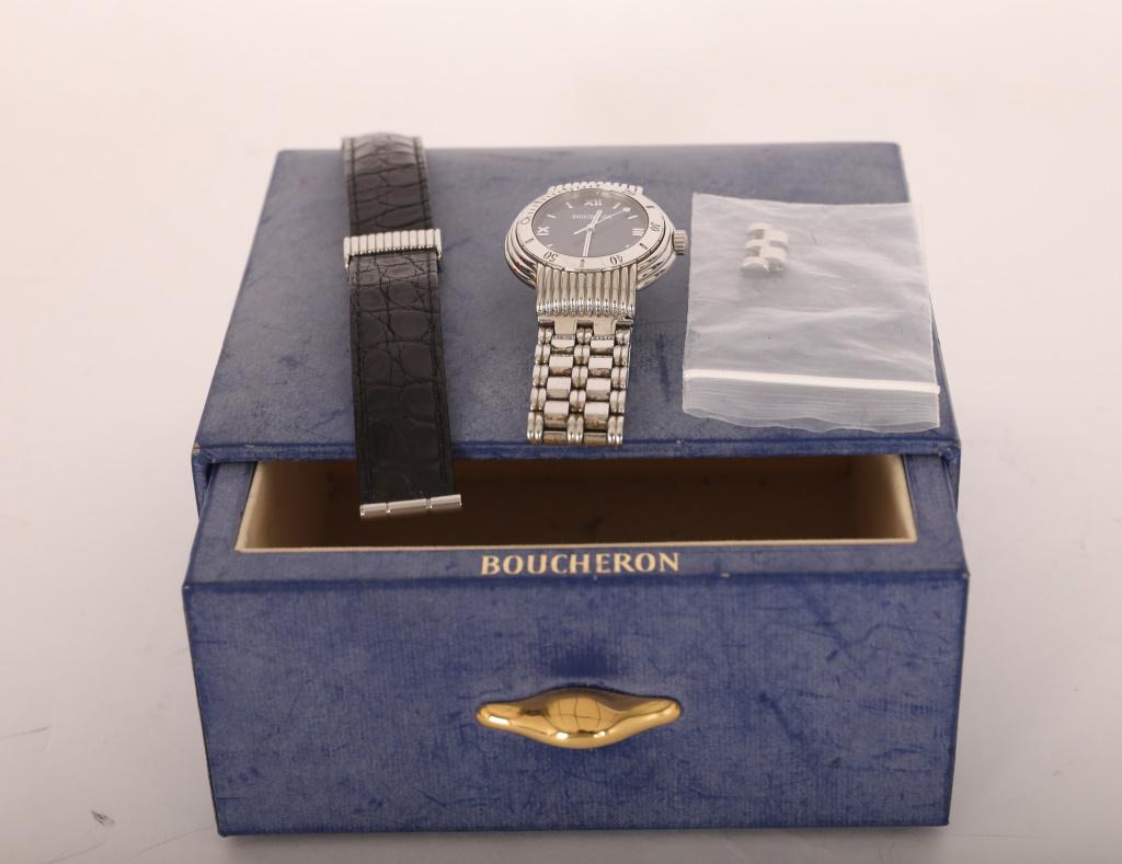 Boucheron Reflet Solis Steel Analog Diver's M Wristwatch (1 of 6)