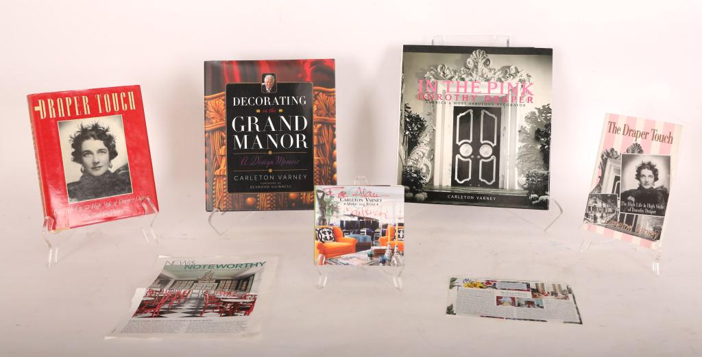 4 Pc Carleton Varney Autographed CD & Books (1 of 20)