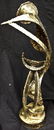 44: Brutalist Modern Bronze Abstract Freeform Sculpture - 8