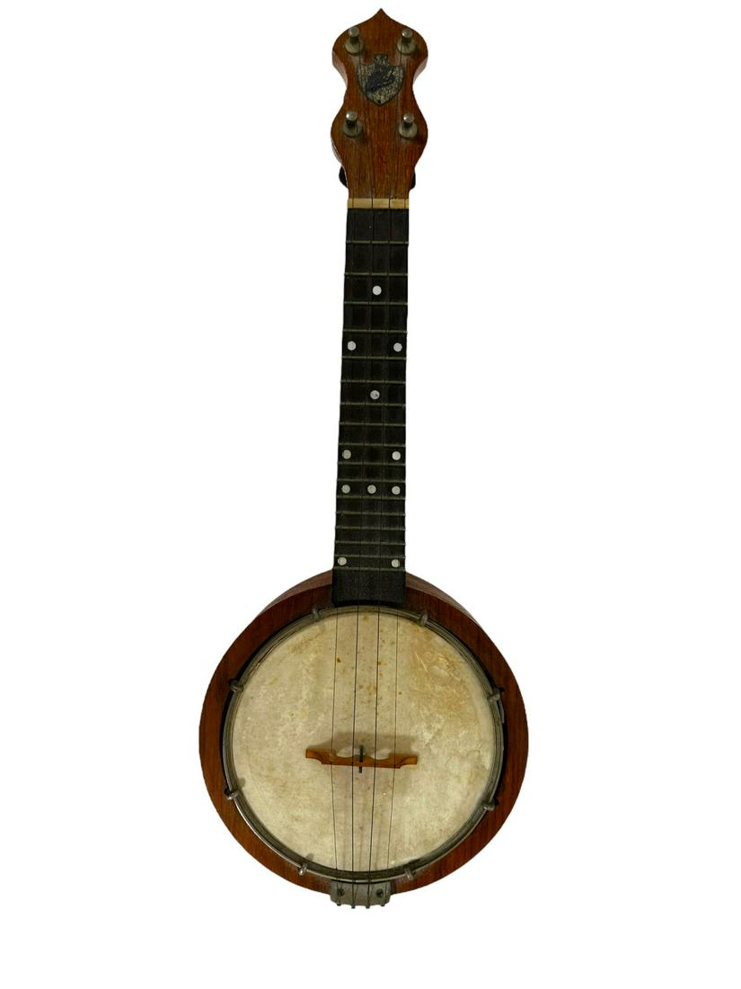 Banjulele Banjo 4 String by Alvin Keech (1 of 11)