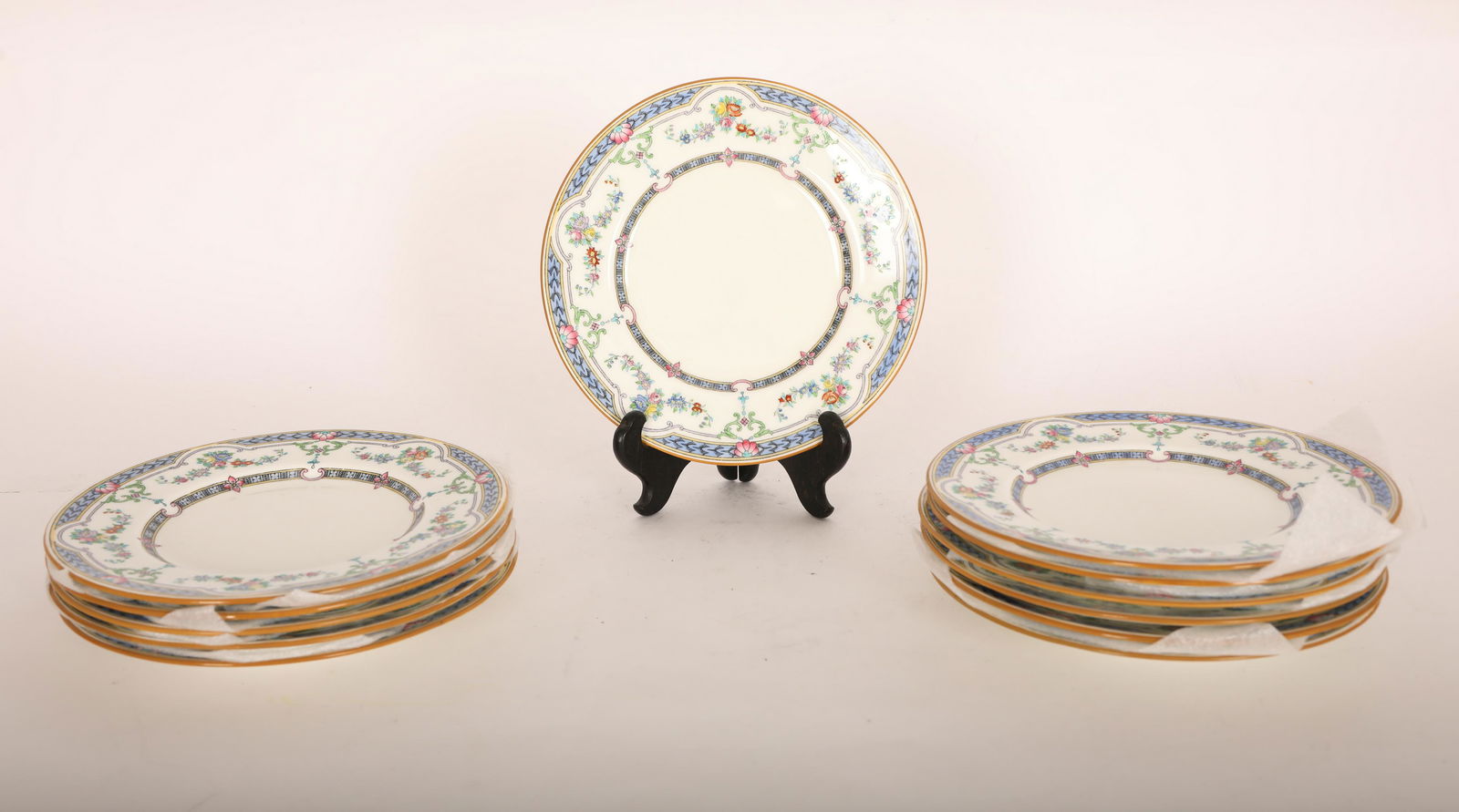 12pc Minton Ripon Porcelain Dessert Plates (1 of 4)