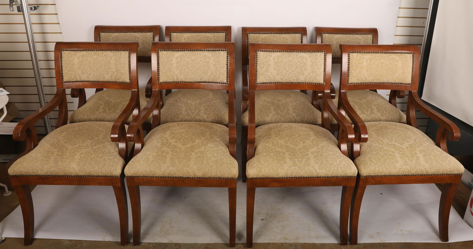 8pc Chadwick Regeny Dining Chairs Emmanuel Morez (1 of 10)