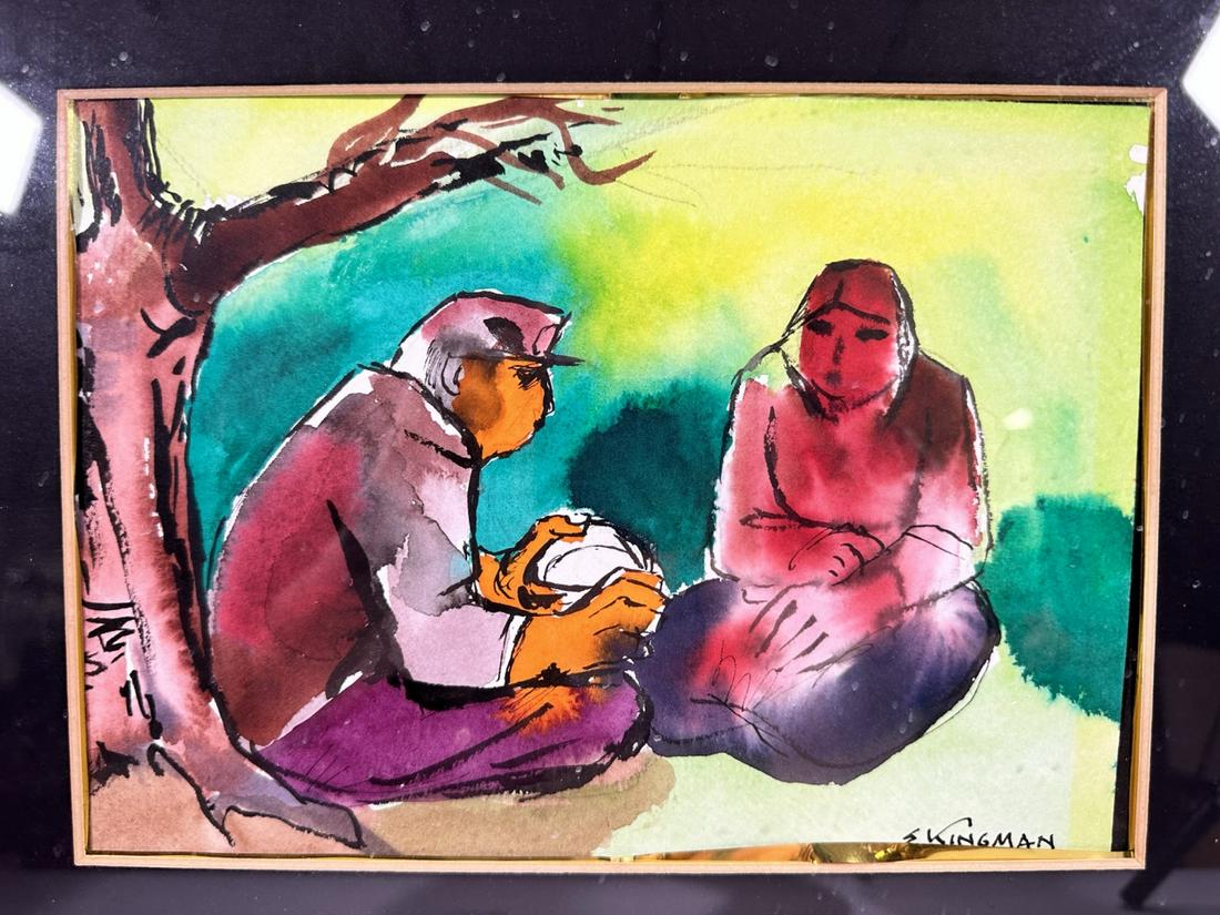 Eduardo Kingman (1913 - 1994) signed Watercolor (1 of 6)