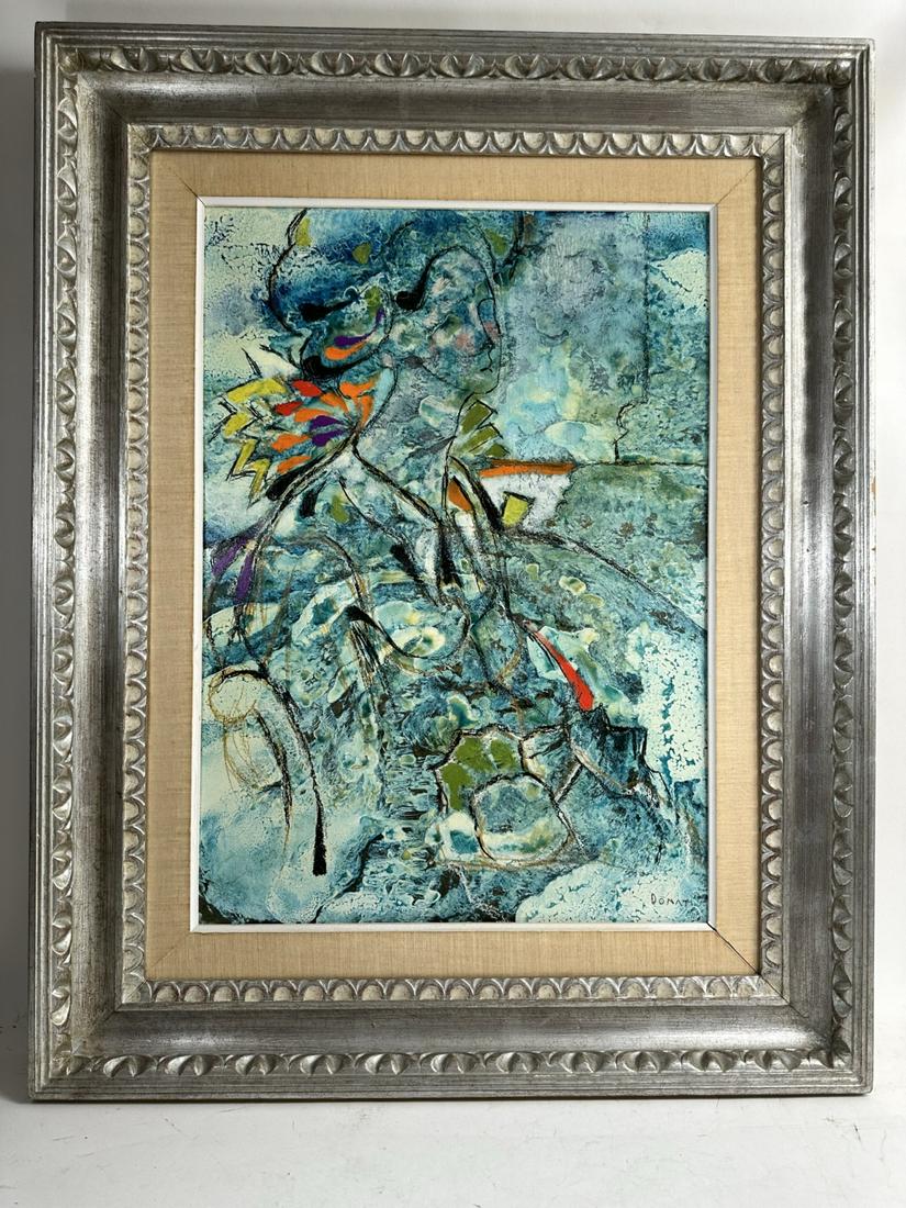 Lazzaro Donati (Italy 1926-1977) Painting (1 of 11)