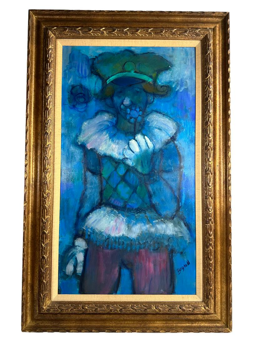 Stephen Bagnell (USA 1930-1996) Harlequin Painting (1 of 12)