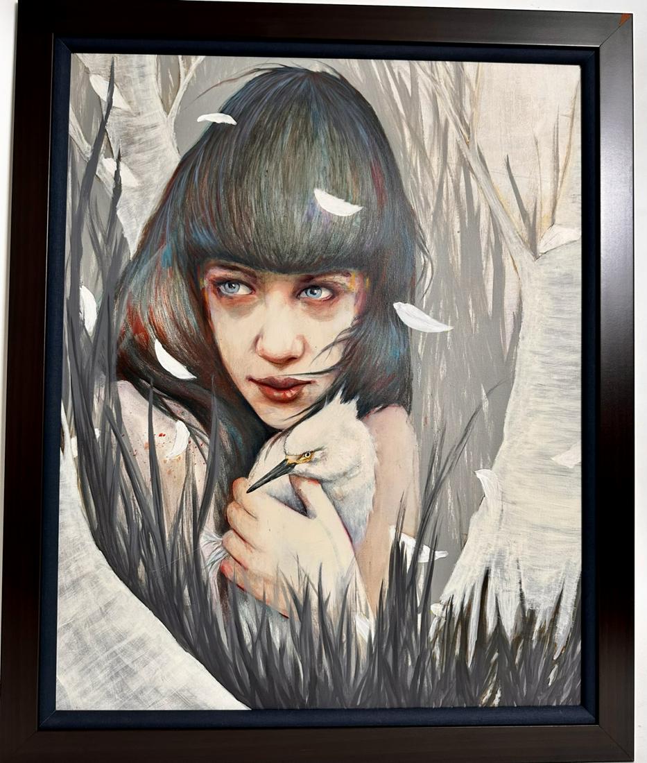 Michael Shapcott Painting “In the Reeds,” 2011 (1 of 7)