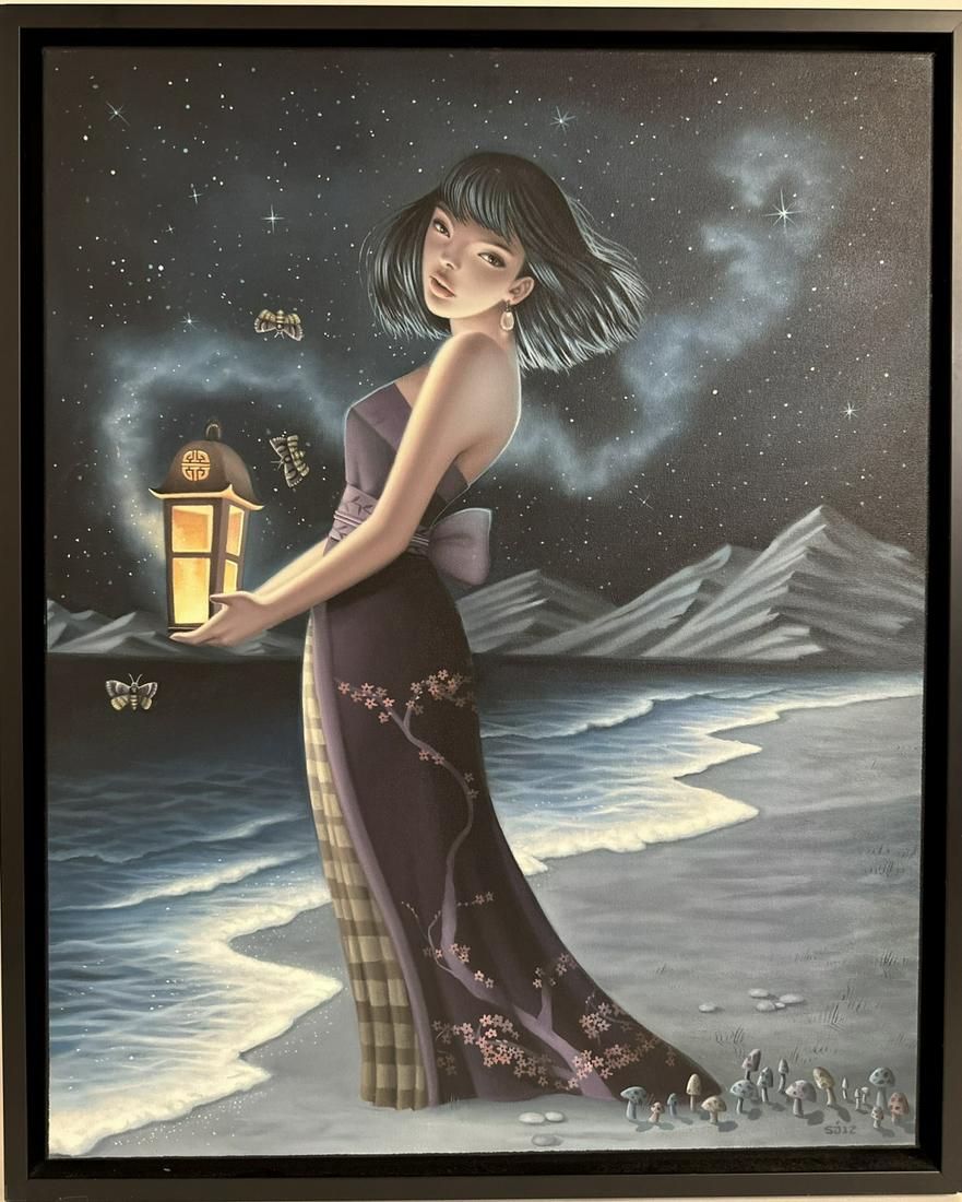 Sarah Joncas Oil on Canvas “Shinigami,” 2012 (1 of 9)