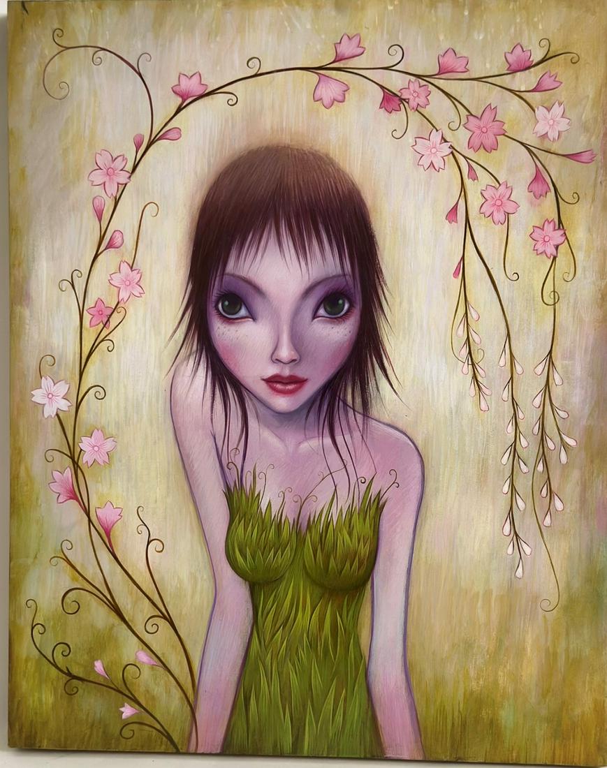 Jeremiah Ketner Acrylic on Board "The Wait" 2010 (1 of 6)