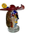 Walter Furlan Chagall Murano Glass Sculpture