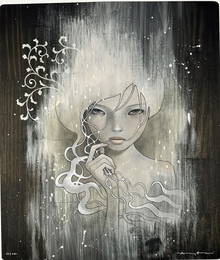 Audrey Kawasaki "She Who Dares" COA #54/200 2008