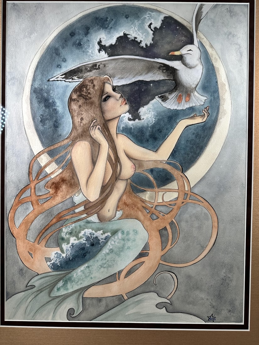 Aimee Starr "The Coming Storm" Watercolor 2015 (1 of 8)