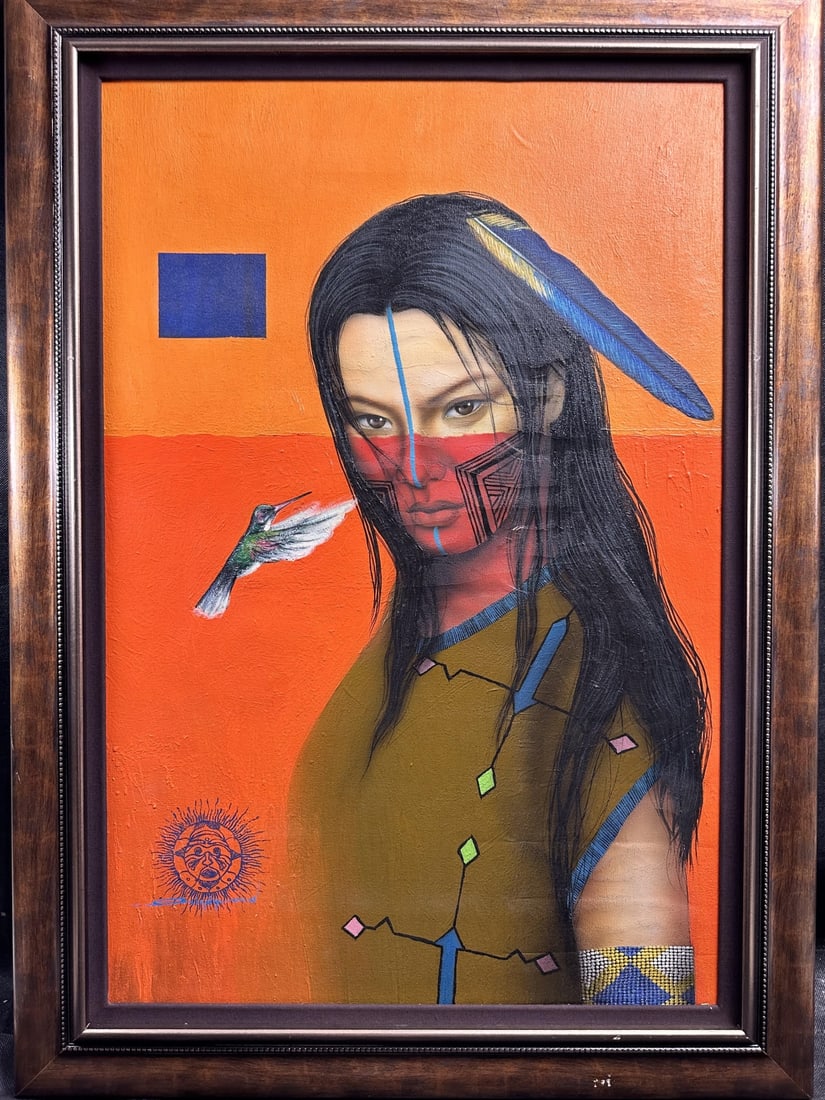 Victor Crisostomo Gomez "Morning Bird" Oil 16 (1 of 8)