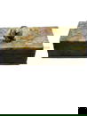 Antq Chinese Jade Foo Dog Dresser Box