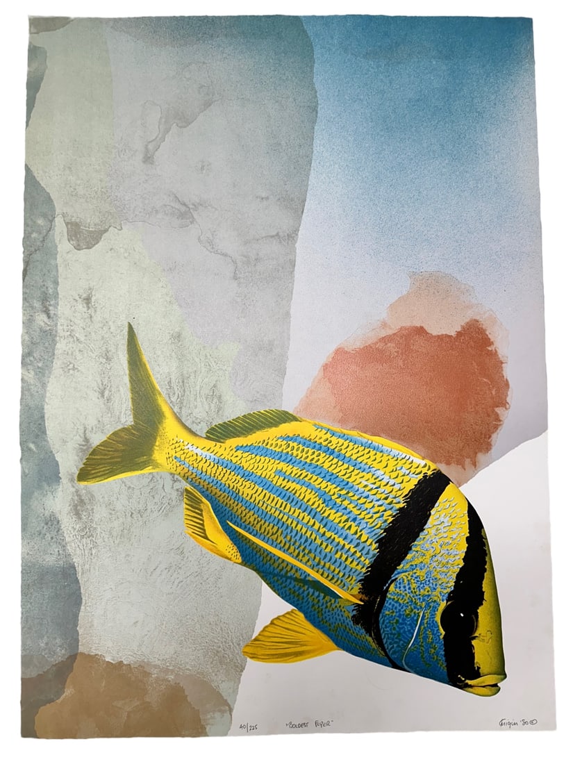 Michael Knigin lithograph, titled "Boldest Flyer", numbered 40/225.  Signed, dated, numbered and (1 of 6)