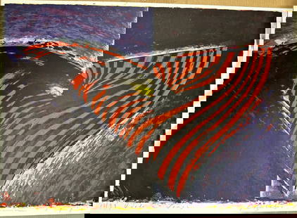 6/99 Perez Celis (Argentina, 1939-2008) serigraph, titled "Vela a-Venus", numbered 6/99, dated 1991.: 6/99 Perez Celis (Argentina, 1939-2008) serigraph, titled "Vela a-Venus", numbered 6/99, dated 1991. In pencil at the bottom 13/99, Ritual, Perez Celis, Panama, 1991. Stamped monogram at bottom. Excel