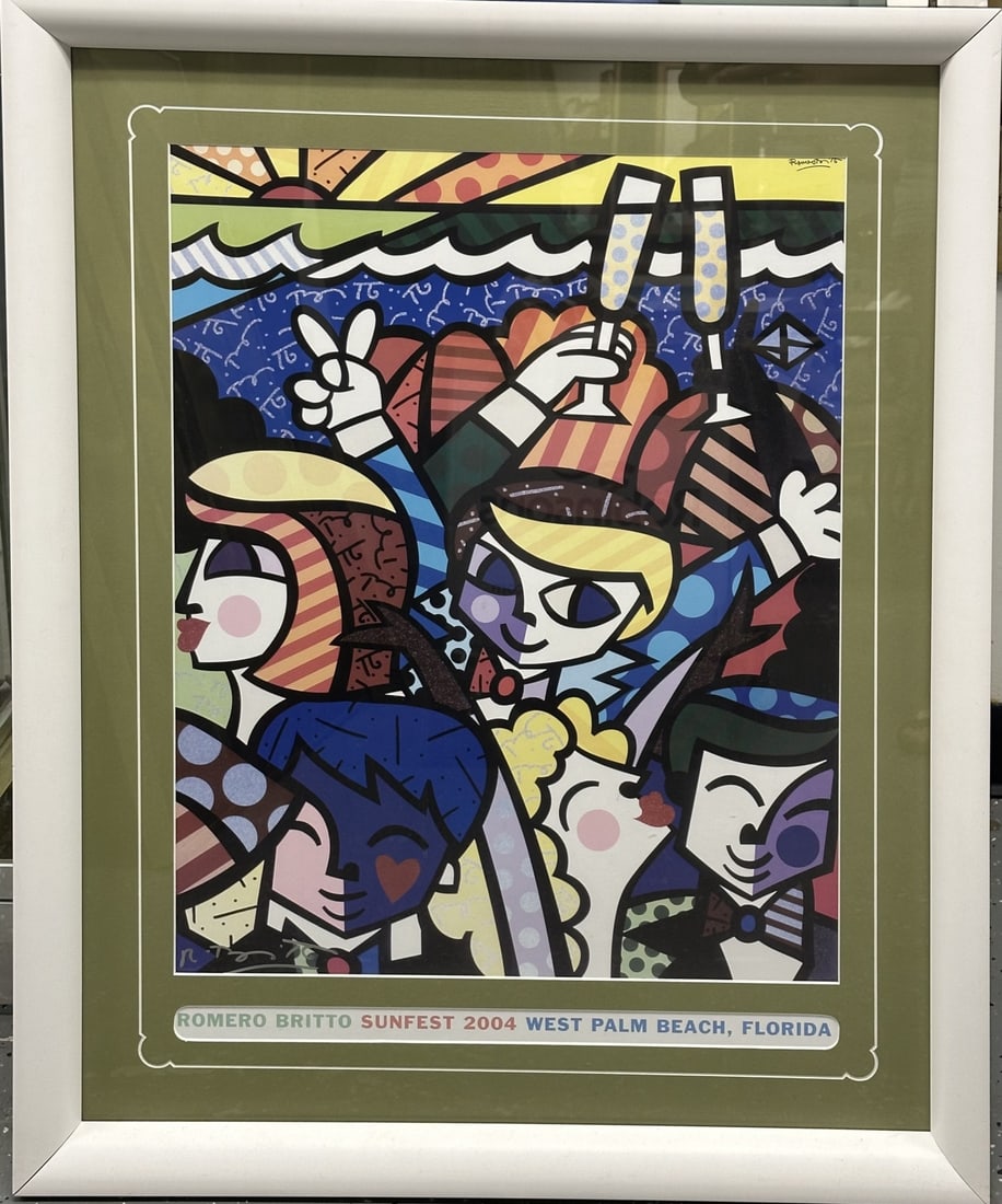 Romero Britto Sunfest 2004 Poster (1 of 8)