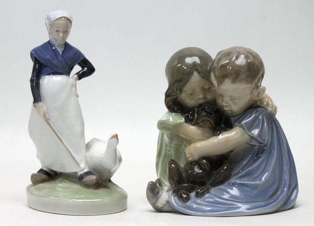 248 (2) Royal Copenhagen Porcelain Figurines