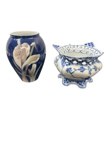 2pc Royal Copenhagen Full Lace Sugar & Crocus