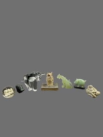7pc Loubs Dansk Mena Jade Porcelain